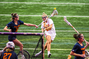 Megan Carney scored five goals and notched an assist in Syracuse's third straight double-digit win.